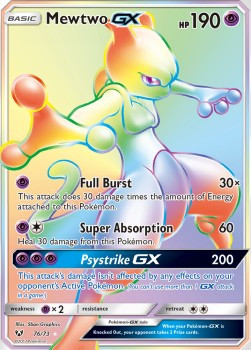 Mewtwo GX #76