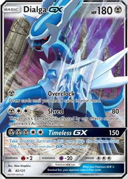 Dialga GX #82 — Forbidden Light