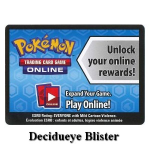 Online Code Card (Decidueye Blister) #null