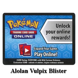 Online Code Card (Alolan Vulpix Blister) #null