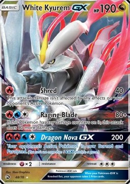 Kyurem Blanc GX #48