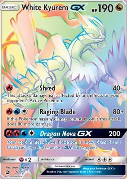 Kyurem Blanc GX #74