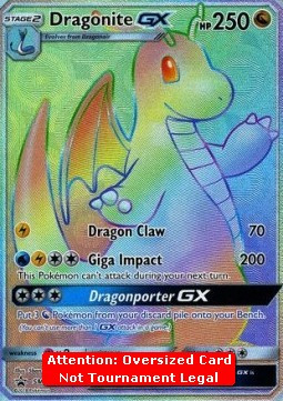 Dragonite GX #156 — SL Promo