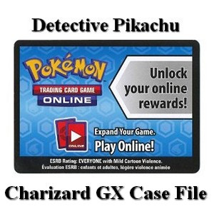Online Code Card (Detective Pikachu: Charizard GX Case File) #null