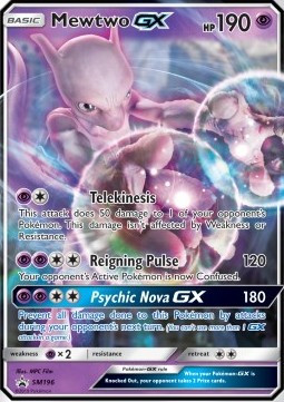 Mewtwo GX #196