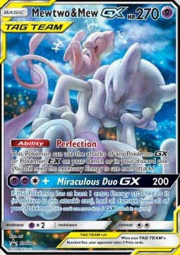 Mewtwo y Mew GX #191
