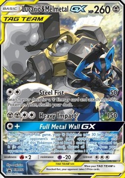 Lucario y Melmetal GX #192