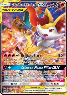Charizard y Braixen GX #230