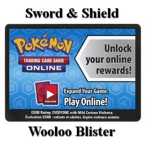 Online Code Card (Wooloo Blister) #null