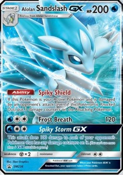 Sandslash de Alola GX #236