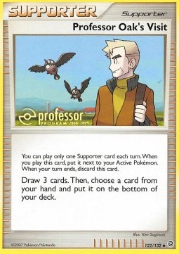 Professor Oak's Visit #122 — Professor Program