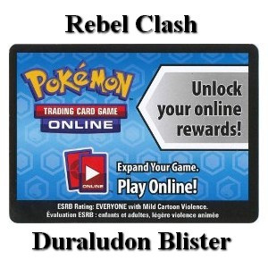 Online Code Card (Duraludon Blister) #null
