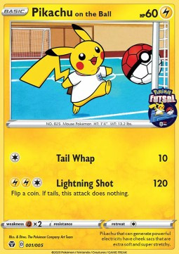 Pikachu on the Ball #1
