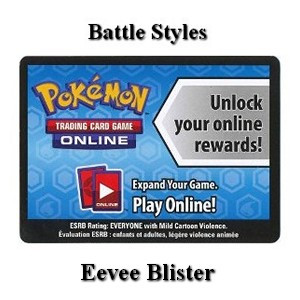 Online Code Card (Eevee Blister) #null