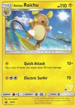 Alolan Raichu #65
