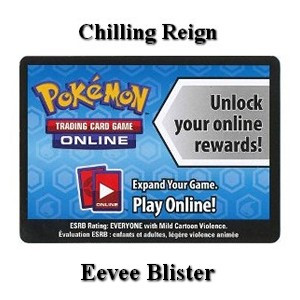 Online Code Card (Eevee Blister) #null