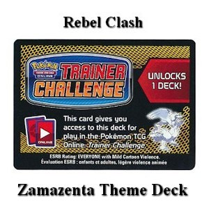 Online Code Card (Rebel Clash: Zamazenta Theme Deck) #null