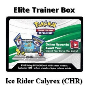 Online Code Card (Ice Rider Calyrex Elite Trainer Box) #null — Chilling Reign