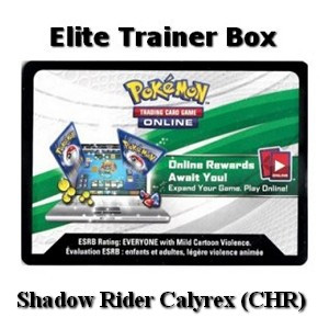 Online Code Card (Shadow Rider Calyrex Elite Trainer Box) #null