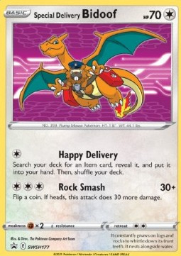 Special Delivery Bidoof #177