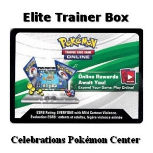 Online Code Card (Celebrations Pokémon Center Elite Trainer Box) #null