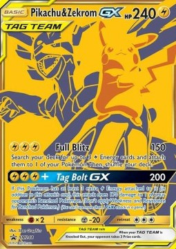 Pikachu y Zekrom GX #248