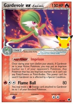 Gardevoir ex δ #93