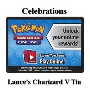 Online Code Card (Lance's Charizard V Tin) #null