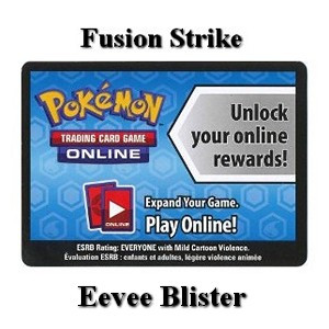 Online Code Card (Eevee Blister) #null