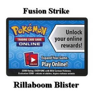 Online Code Card (Rillaboom Blister) #null