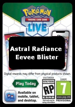 Live Code Card (Eevee Blister) #null