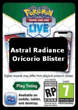 Live Code Card (Oricorio Blister) #null