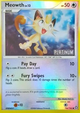 Meowth Lv.13 #106