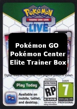 Live Code Card (Pokémon Center Elite Trainer Box Plus) #null