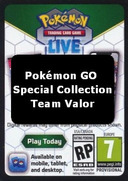 Live Code Card (Special Collection-Team Valor) #null