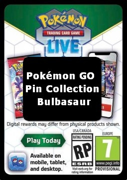Live Code Card (Pokémon GO Pin Collection-Bulbasaur) #null