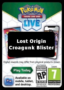 Live Code Card (Croagunk Blister) #null