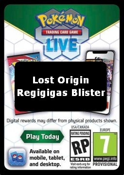 Live Code Card (Regigigas Blister) #null