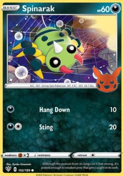 Spinarak #102