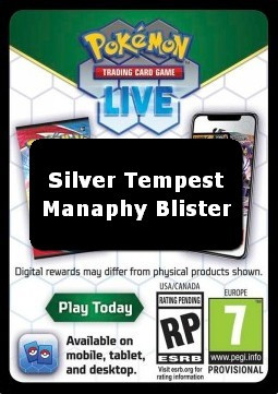 Live Code Card (Manaphy Blister) #null