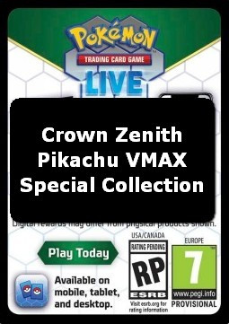 Live Code Card (Pikachu VMAX Special Collection) #null