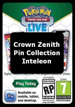 Live Code Card (Inteleon Pin Collection) #null