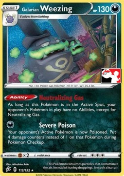 Galarian Weezing #113