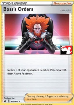 Ordres du Boss (Lysandre) #058