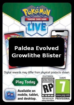 Live Code Card (Growlithe Blister) #null