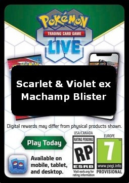 Live Code Card (Machamp Blister) #null