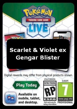 Live Code Card (Gengar Blister) #null