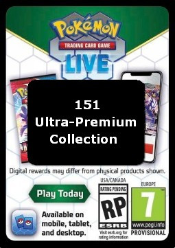 Live Code Card (151 Ultra-Premium Collection) #null