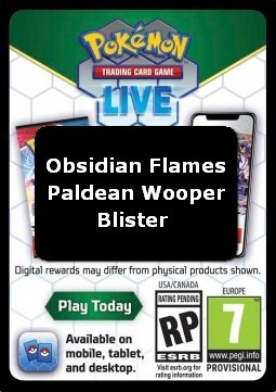 Live Code Card (Paldean Wooper Blister) #null