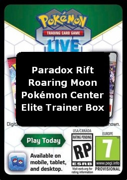 Live Code Card (Roaring Moon Pokémon Center Elite Trainer Box) #null
